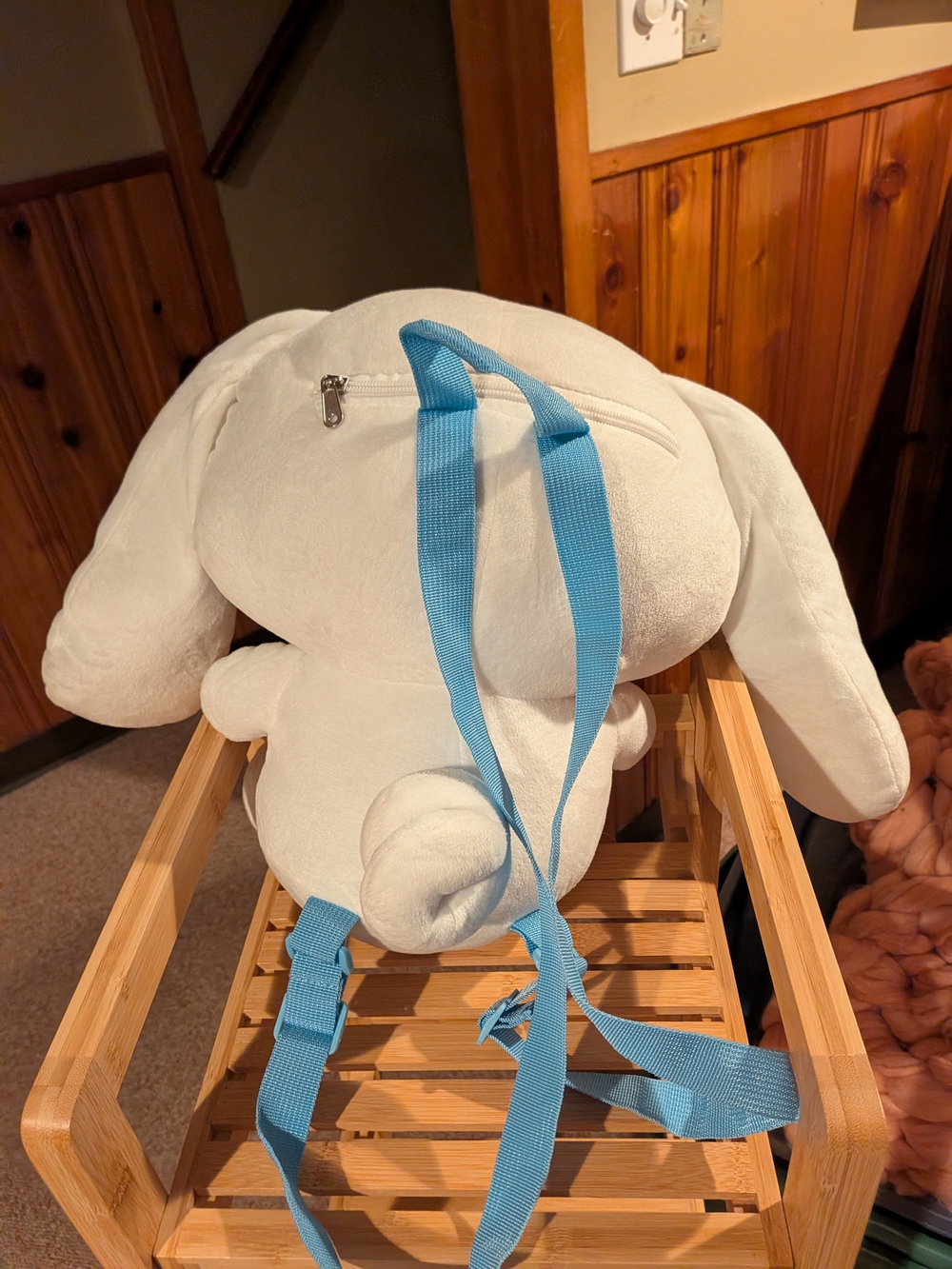 Cinnamoroll Sanrio 15” Plushie Backpack Hello Kitty Friends NWOT - Picture 2 of 3